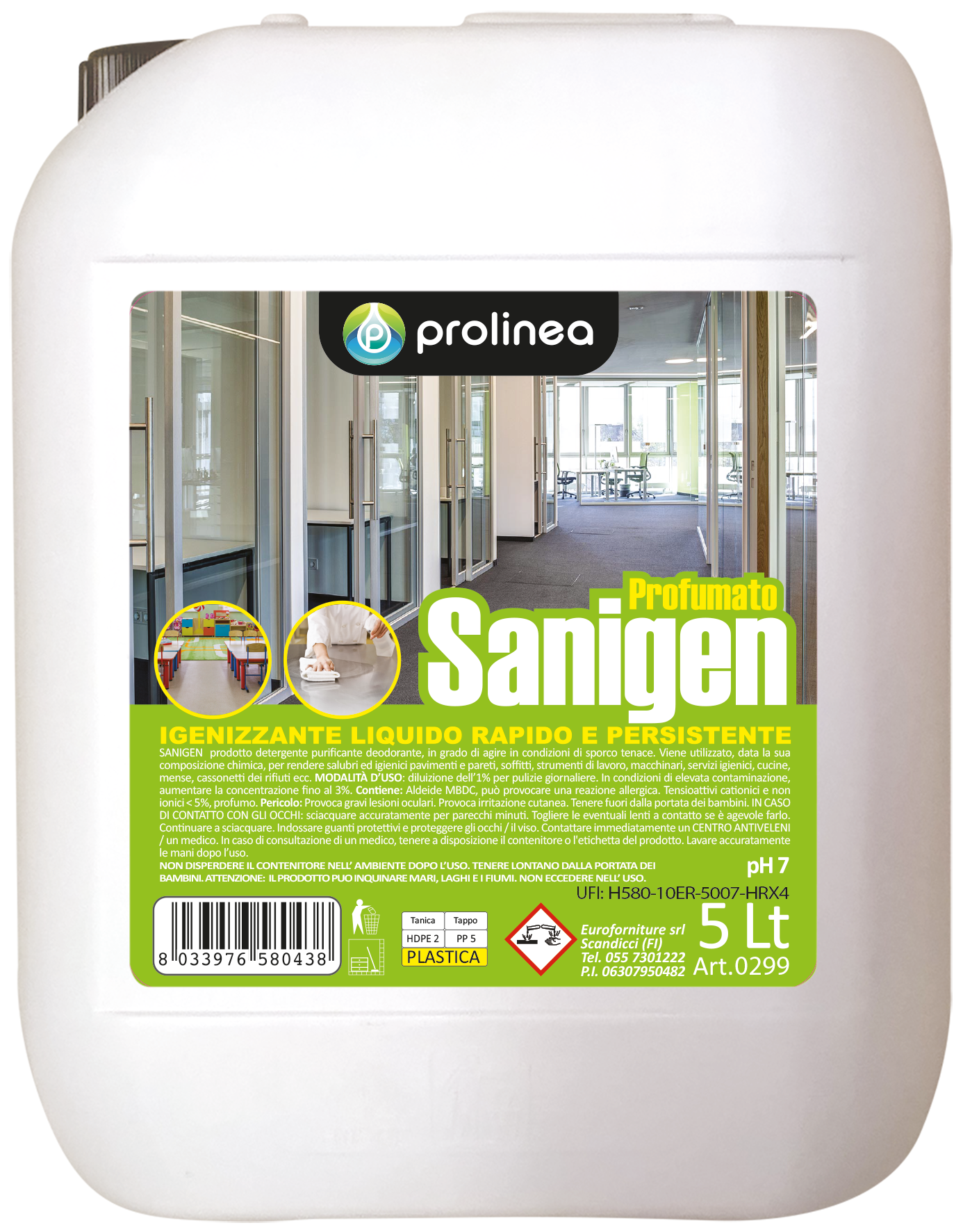 sanigen 5 Lt