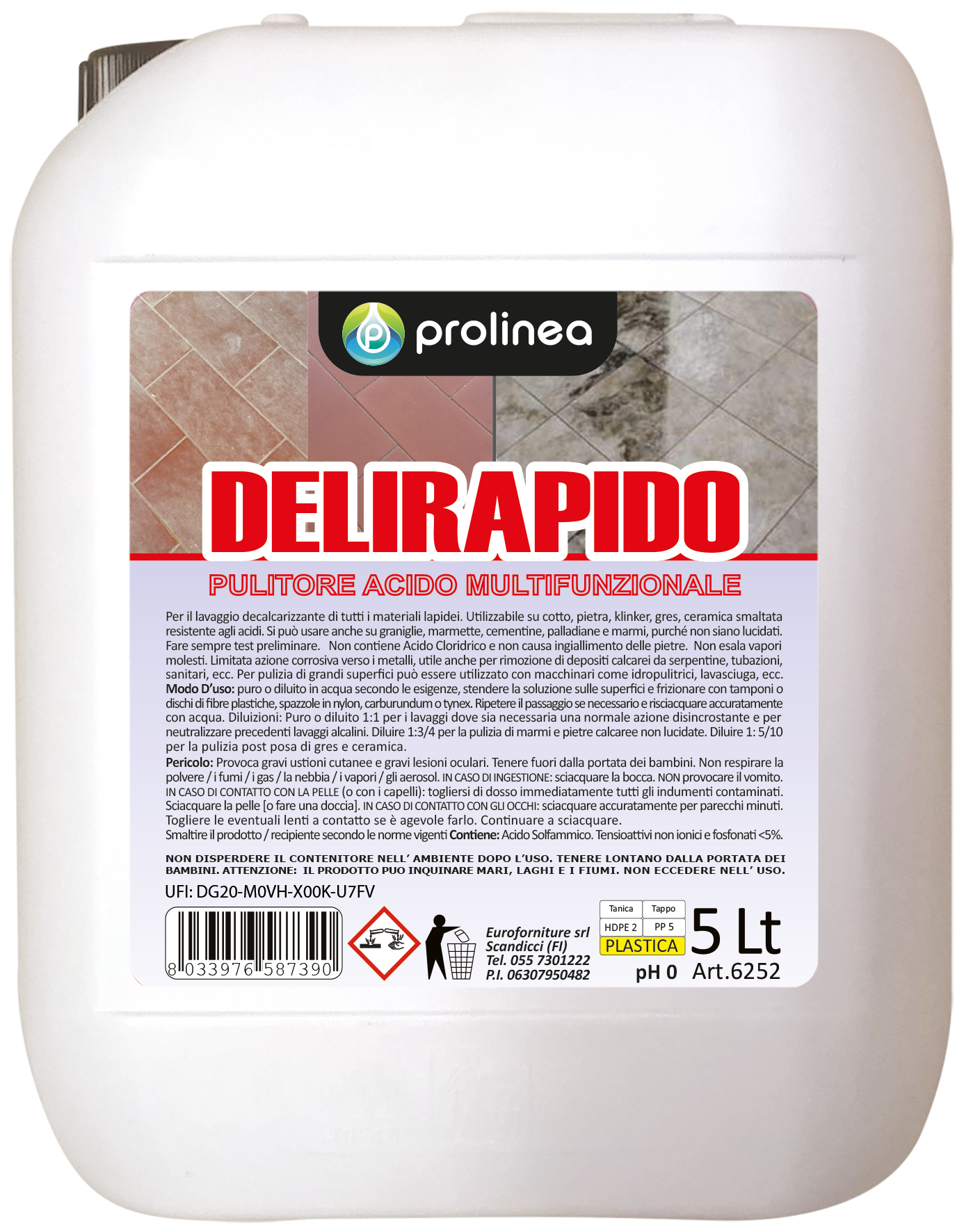 Delirapido 5 Lt