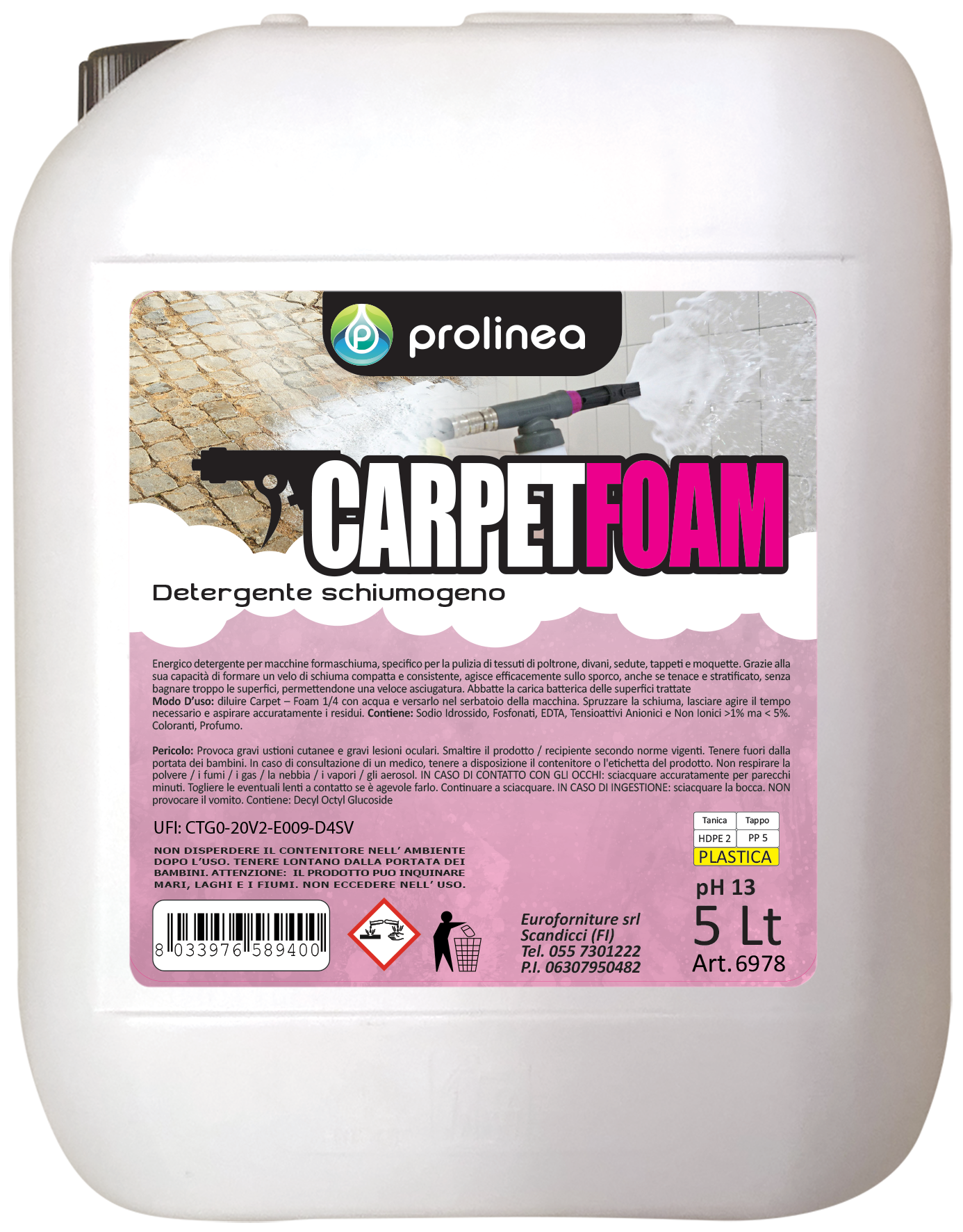 CarpetFoam 5 Lt