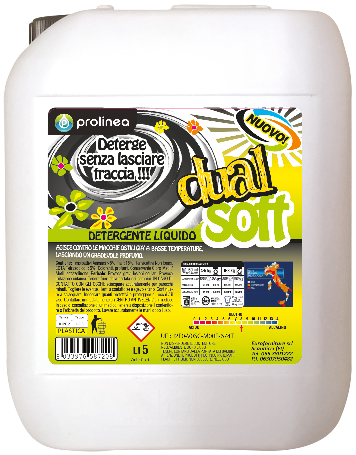 DualSoftLavatrice 5 Lt