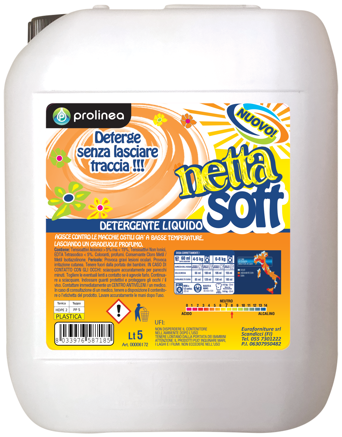 Netta Soft TANICA 5 Lt