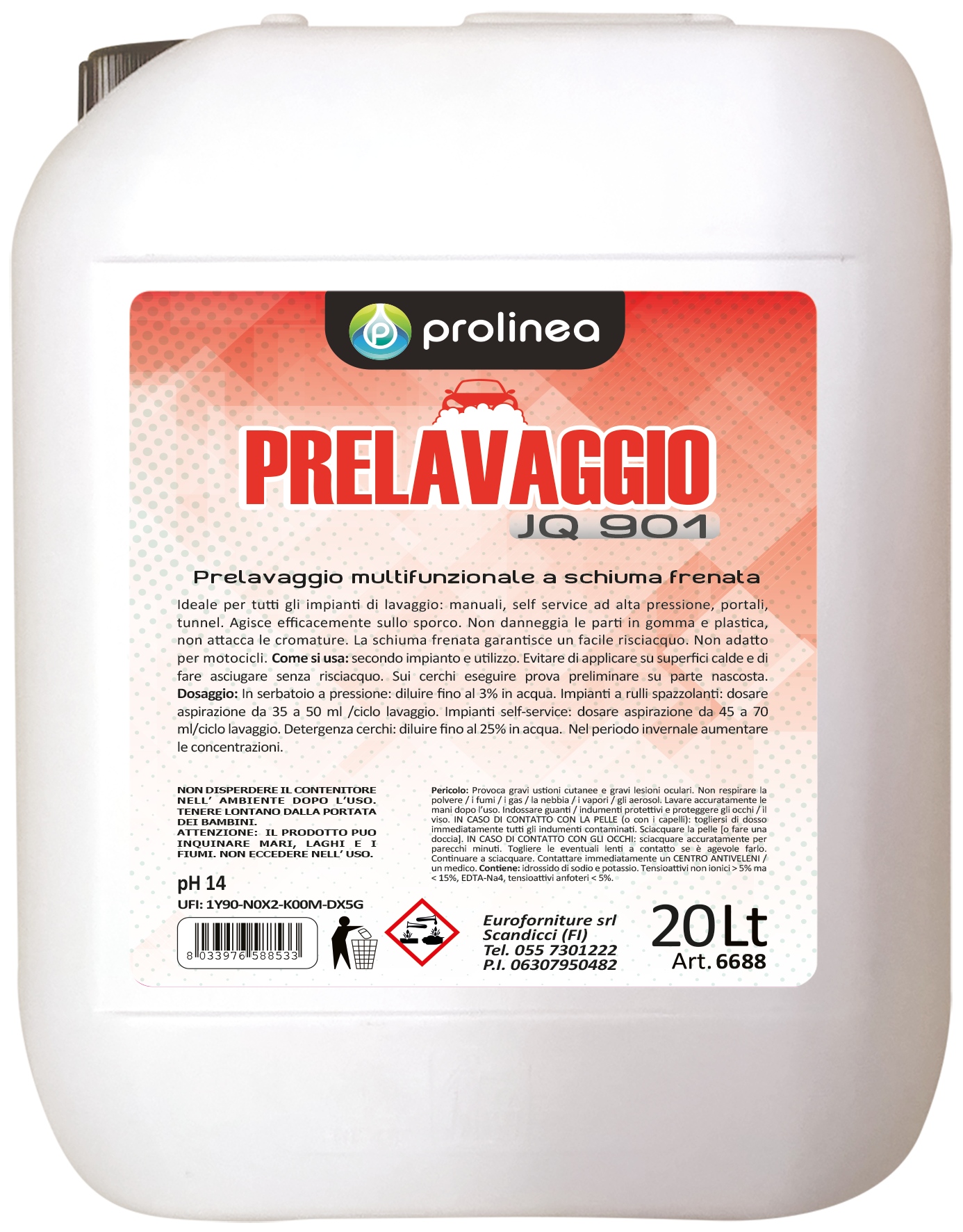 PrelavaggJQ 20 Lt